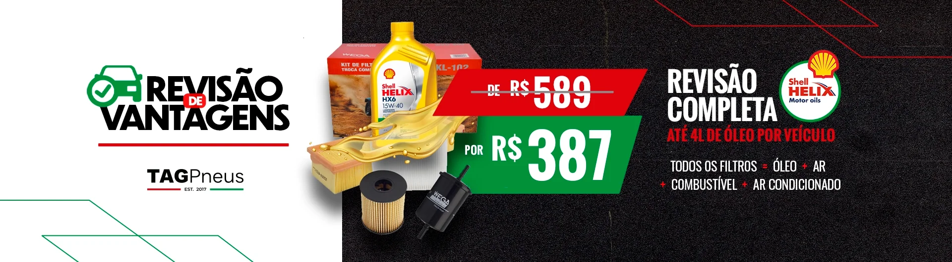 Promoção de Pneus e Serviços Automotivos em Taguatinga Samdu Norte DF